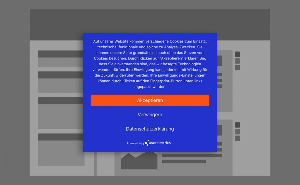 Centermodal blau Centermodal blau