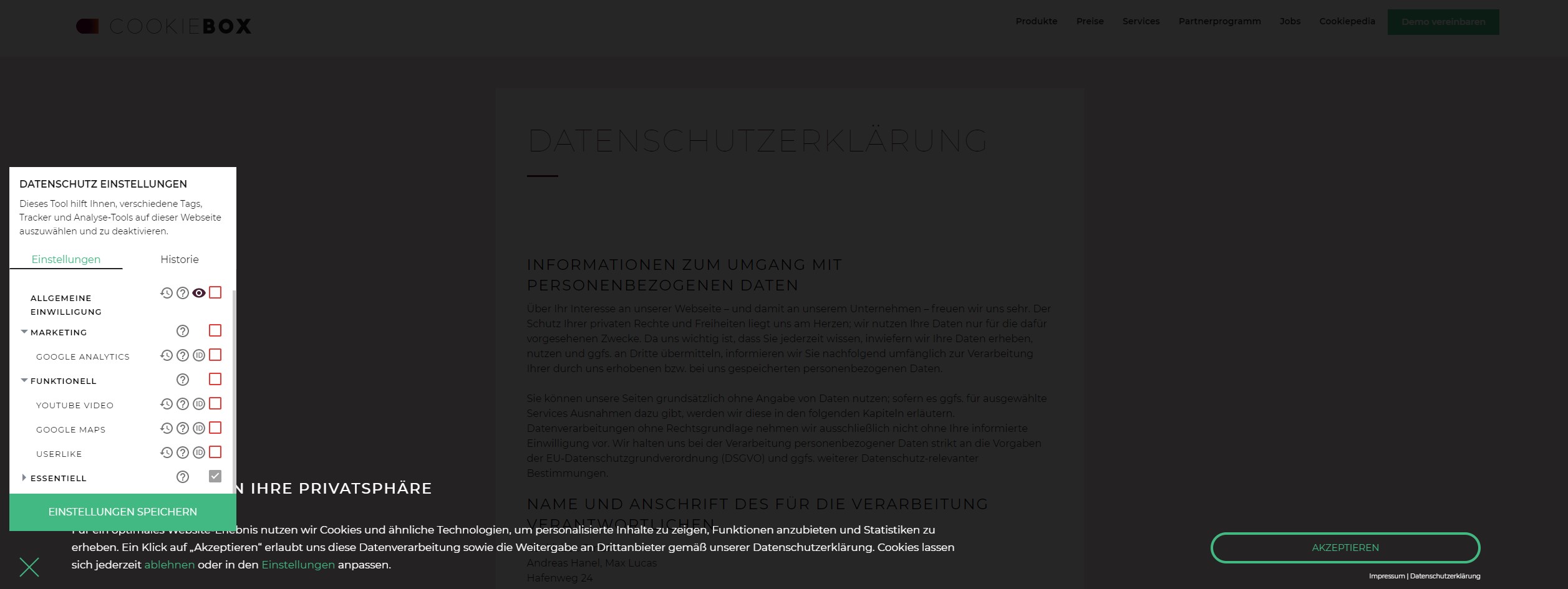usercentrics-side-banner Usercentrics Side Banner
