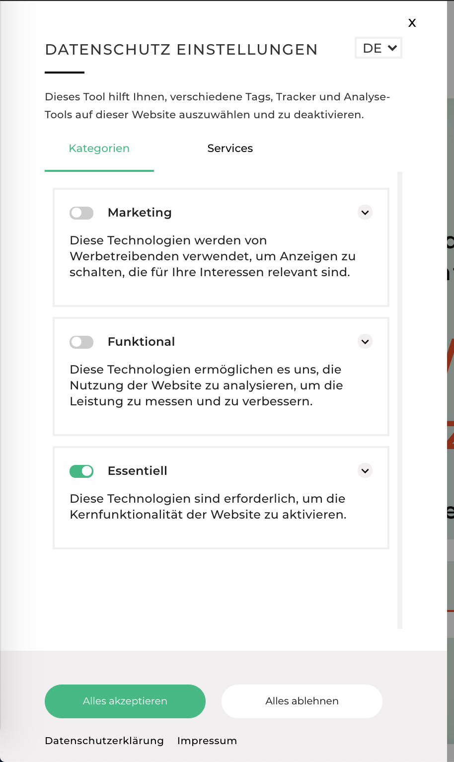 Consent-Management-Platform Usercentrics CMP Version 2 Usercentrics