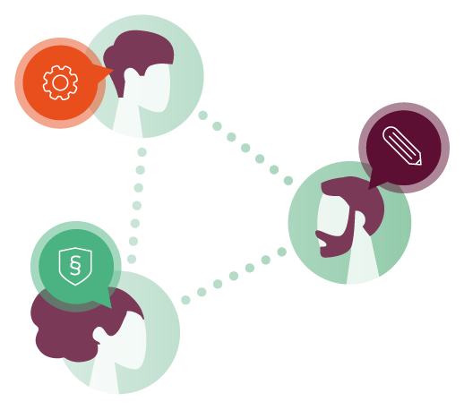team-designer-datenschutz-consultant Disziplinenübergreifende Beratung