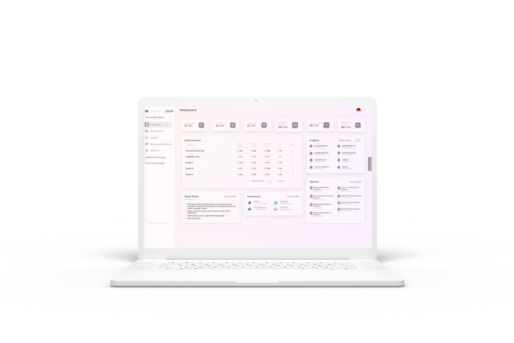 privacy hub mockup v2 10 privacy hub dashboard